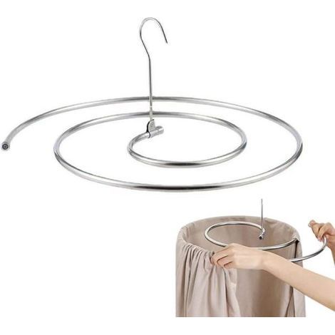 Spiral clothes drying rack, clothes storage rack, duvet drying rack, suitable for drying sheets and duvets. (1/5)