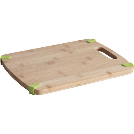 Planche à découper en bambou et silicone