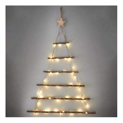 Neue erstaunliche beleuchtete Zweige Wand-Weihnachtsbaumdekoration Neujahrsgeschenk (1/5)