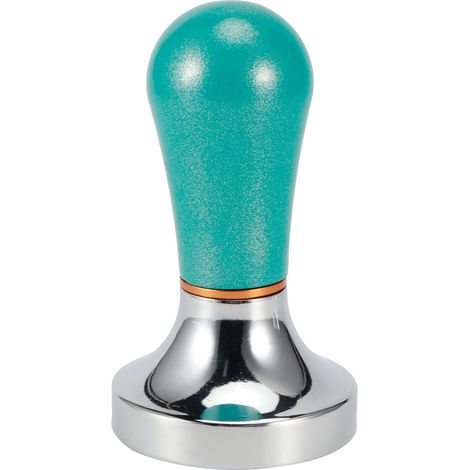 Kaffeestößel aus Aluminiumlegierung, Zubehör für Kaffeemaschinen, kompakt und ergonomisch, hellblau (1/5)