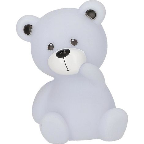 Teddybär Nachtlampe Grau (1/5)