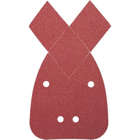 Bosch Accessories C430 2608607432 Set feuilles abrasives Delta Grain 80, 120, 180 1 set (1/4)