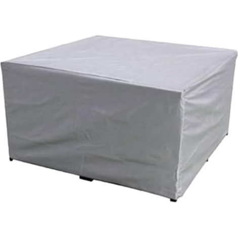 Housse de protection pour meubles de jardin, toutes les tailles, pour meubles de jardin et sièges rectangulaires, rectangulaire, pour table de jardin, ensemble de meubles, anti-UV, tissu Oxford 210D, (1/5)