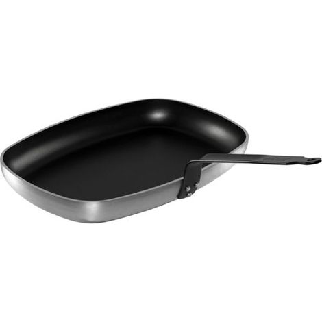 De Buyer CHOC Fischpfanne 38 cm schwarz antihaftbeschichtet