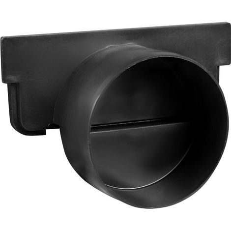 Seitenauslauf für flache Entwässerungsrinnen 55 mm hoch - Pro