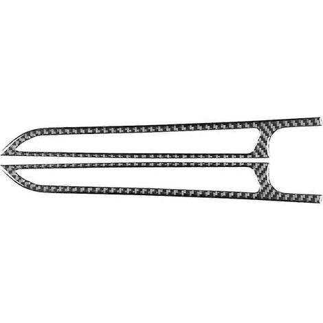 Accessoires de garniture de grille d'aération de porte en fibre de carbone pour BMW Série 6 M6 F12 F13 F06 (2011-2018) : système anti-désembuage. (1/5)