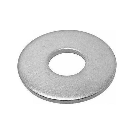 Rondelle plate extra-large zinguée - Diamètre M16 mm