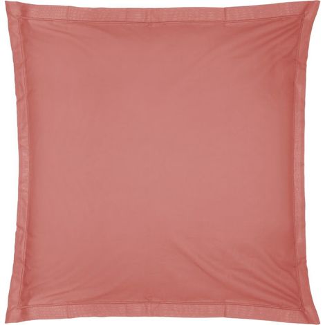 Taie d'oreiller 63 x 63 cm Contemporain uni blush