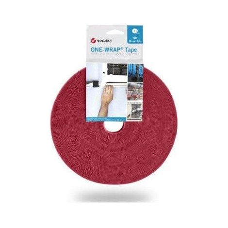 Velcro ONE-WRAP Klebeband rot 25 mm x 25 m