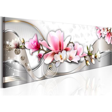 Tableau Imprimé "Spring Ribbon" 50 x 150 cm (1/2)