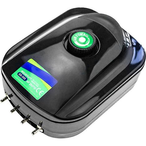 Pompe à air ultra-silencieuse de 8 W pour aquarium, outil d'oxygénation (1/4)