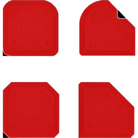 TECTOOL Kit pour joints standard - lisseur de joints 4 pièces (1/2)