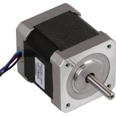 Moteur pas à pas Joy-it NEMA-17-01 0.4 Nm 1.68 A Diamètre de l'arbre: 5 mm 1 pc(s) S042531 (1/4)
