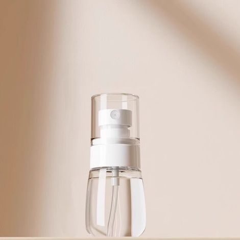 Weiße Sprühflasche 3,5 x 3,5 x 9 cm, 1 leere 30-ml-Sprühflasche für Brillenreinigung, Haarpflege, Handseife (1/5)