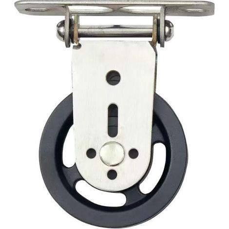 Aufgehängtes Rad aus Aluminium und Nylon für Fitnessgeräte, einfach zu montierende, kugelgelagerte Heberolle, Zubehör für Fitnessgeräte (1/5)