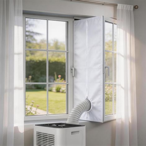 Kit Calfeutrage Climatiseur, 400 cm calfeutrage fenetre climatiseur (1/5)
