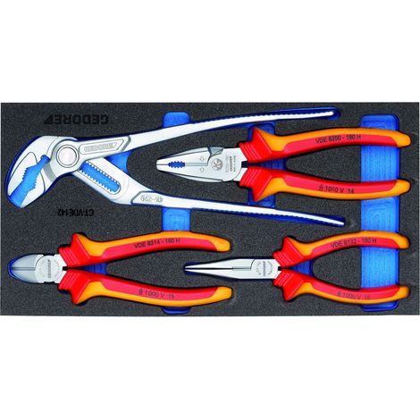 GEDORE 2309033 - Encart Check-Tool avec assortiment , 1500 CT1-VDE 142 (1/5)