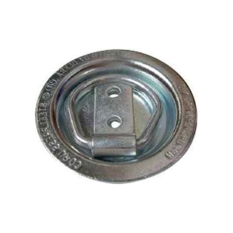Anneau d'arrimage encastrable pour remorque – Diamètre 79 mm – Hauteur 13 mm – Sécurise le chargement