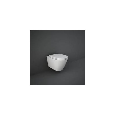 Vaso sospeso feeling rimless fissaggio nascosto bianco opaco matt (1/3)