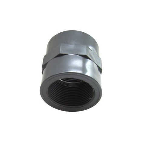 Manchon mixte Pvc (pression taraudée 1''1/2 et diamètre 50)