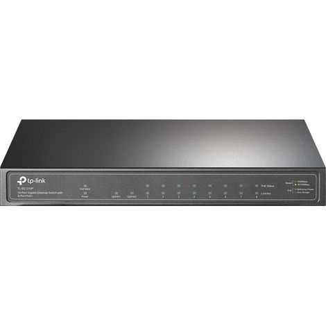 TP-Link TL-SG1210P switch di rete Non gestito Gigabit Ethernet (10/100/1000) Supporto Power over Ethernet (PoE) Grigio (1/5)