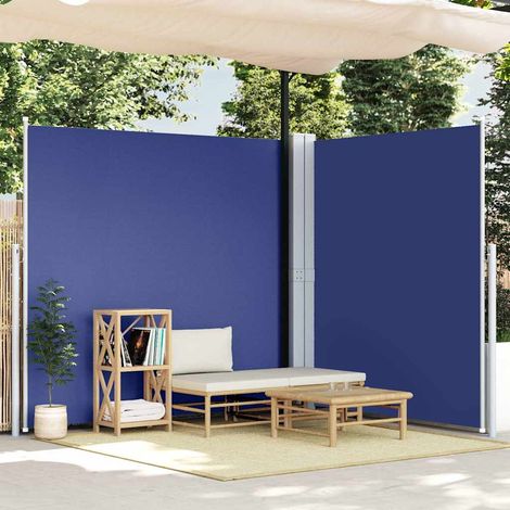 vidaXL Toldo lateral retráctil azul 220x600 cm (1/5)