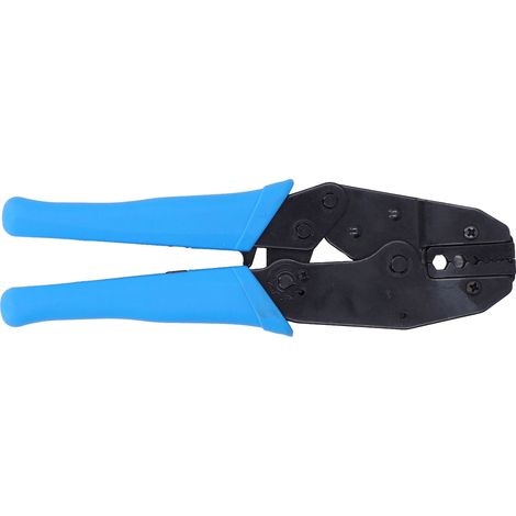Pince à sertir BNC en acier, manche PP, outil à cliquet pour câbles RG58 59 62 174 (1/5)