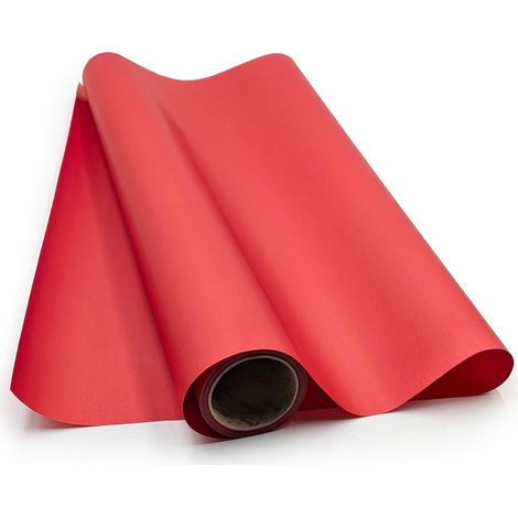 Duftende Blumenfolie – Satin Aroma – Koralle – Rolle 50 cm x 9 m (1/5)