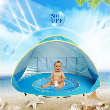 Tente de plage pour bébé Anti-UV Upf 50+ - Livraison en 3 jours (1/4)