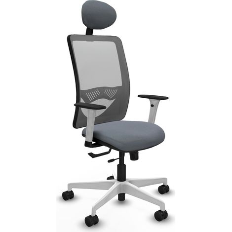 Chaise de bureau piqueras y crespo Zulema blanc confortable durable (1/2)
