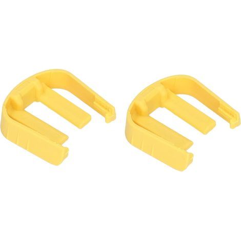 2 Pièces C Clip, Machine de Lavage de Voiture Connecteur Rapide Boucle Rondelle de Voiture C Clip Pièce de Rechange pour Karcher K2 K3 K7 (Yellow) (1/4)