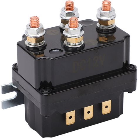 Relais de treuil étanche 250A en laiton ABS pour 4x4 et véhicules tout-terrain 12V