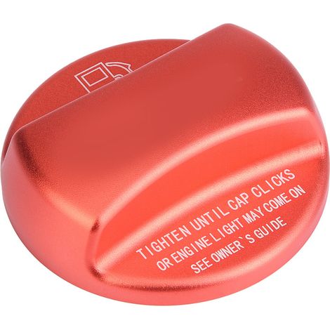 Bouchon décoratif réservoir essence rouge universel pour BMW (Pièce de rechange capuchon de réservoir) (1/5)