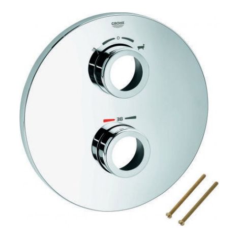 Rosette 49012 pour Grohtherm Special chromé (1/3)