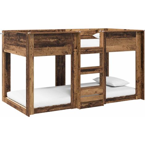 Maison Exclusive - Cama Litera para Niños Madera vieja 80 x 200 c