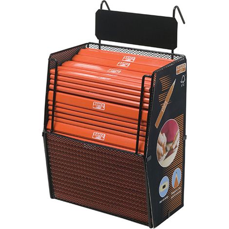 Bahco Carpenter's Pencil Display with 200 Pencils (1/3)