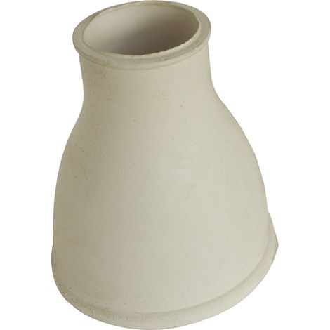 Cône pour WC Double sortie en Caoutchouc Blanc 60X30 (1/2)
