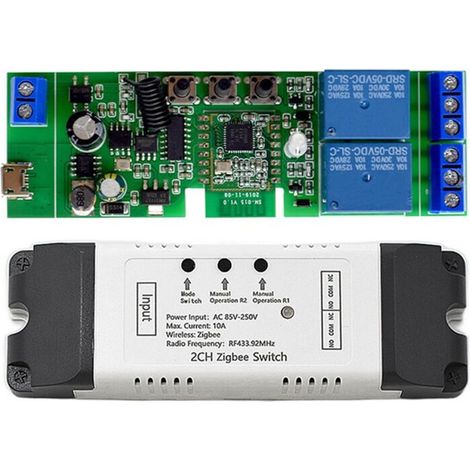 Capteur Intelligent de Commutateur à Relais avec Boîtier de Protection (1/4)