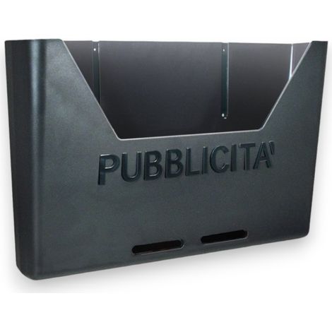 CASSETTA POSTALE PER PUBBLICITA' CAROSELLO IN POLICARBONATO COLORE GHISA (1/3)