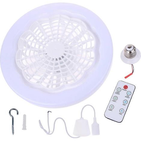 30-W-Deckenventilator mit Fernbedienung – Einfacher Deckenventilator mit Licht – Wohnraumventilator
