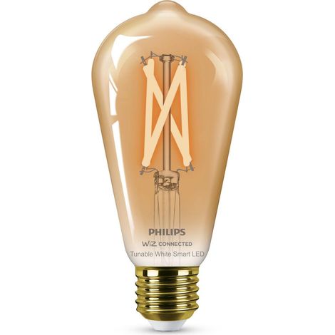 Philips 8719514372269 soluzione di illuminazione intelligente Lampadina intelligente Oro, Translucent 7 W