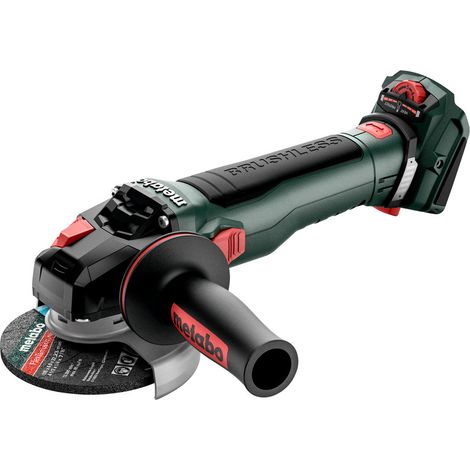 Amoladora a batería 125 mm 18 V WVB 18 LT BL 11-125 Quick Inox Pick+Mix - sin batería METABO (1/5)