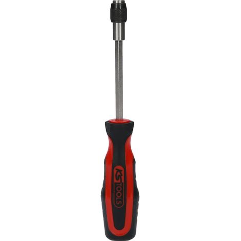Kstools – Tournevis à cliquet 1/4" ERGOTORQUEplus – Poignée bimatière – Verrouillage et changement rapide – Acier chrome vanadium (1/4)