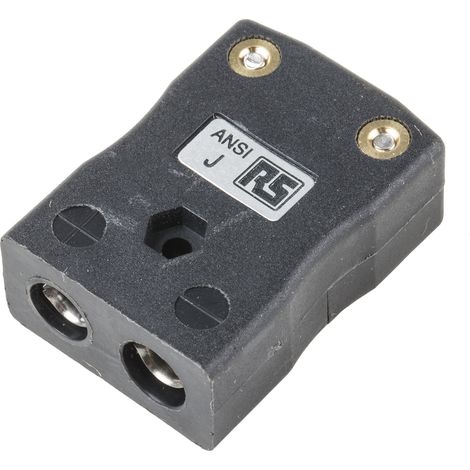 Connecteur Standard pour Thermocouple de type J ( Prix pour 1 ) (1/2)