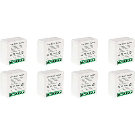 mini relais intelligents WiFi, module de minuterie DIY pour interrupteur lumineux, application Smart Life/Tuya, télécommande sans fil (1/5)