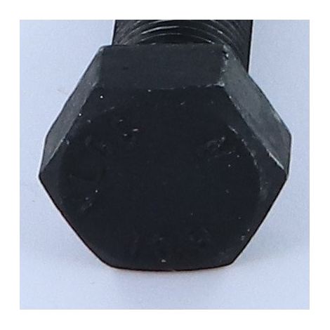 Vis métaux Tête hexagonale TH M16X70 Classe 10.9 Filetage total Pas fin Pas de 150 Acier brut-1 piece