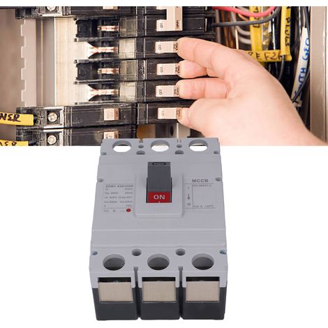 Überlastschutz-Leistungsschalter ZGM1-630/3300 3P, Spannung 380 VAC, Strom 630 A. (1/5)