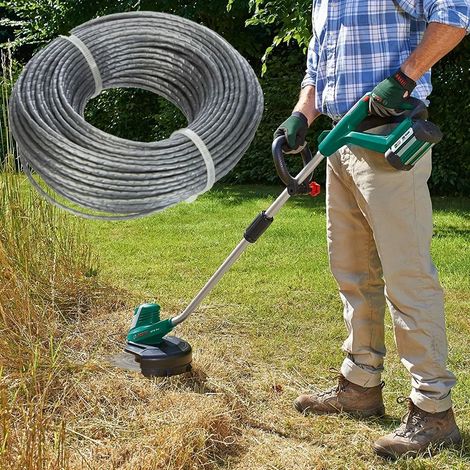 Bobine de fil de 24 m, diamètre 1,65 mm, accessoires pour tondeuse à gazon, pièces détachées pour coupe-bordures et outils de jardin, bobine de remplacement 1602