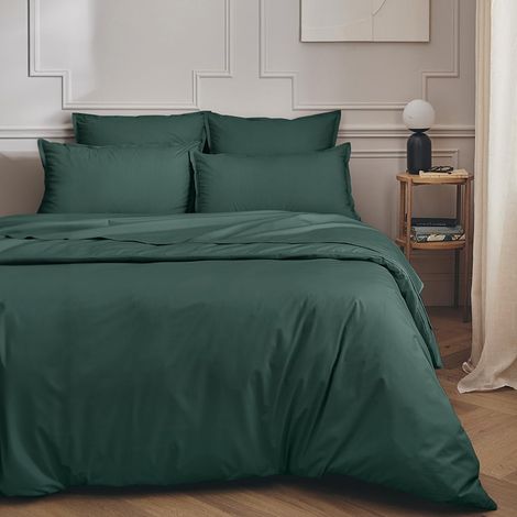Housse de Couette, 200 x 200 cm, Vert (1/4)