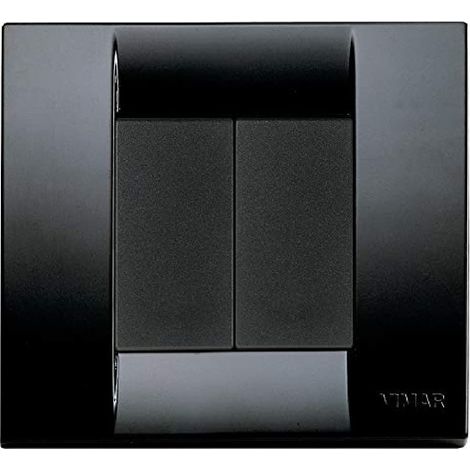 Vimar 0K03925.09 Idea Kit comando connesso, senza fili e senza batteria, VIEW Wireless standard Bluetooth completo di supporto, tasti, placca 2M (1/3)